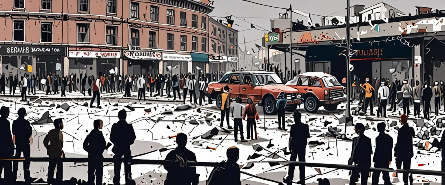 La portada del día: una escena pintada a partir de las piezas de hoy