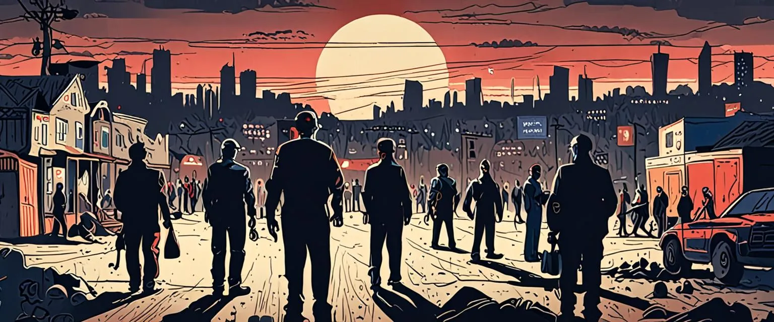 La portada del día: una escena pintada a partir de las piezas de hoy