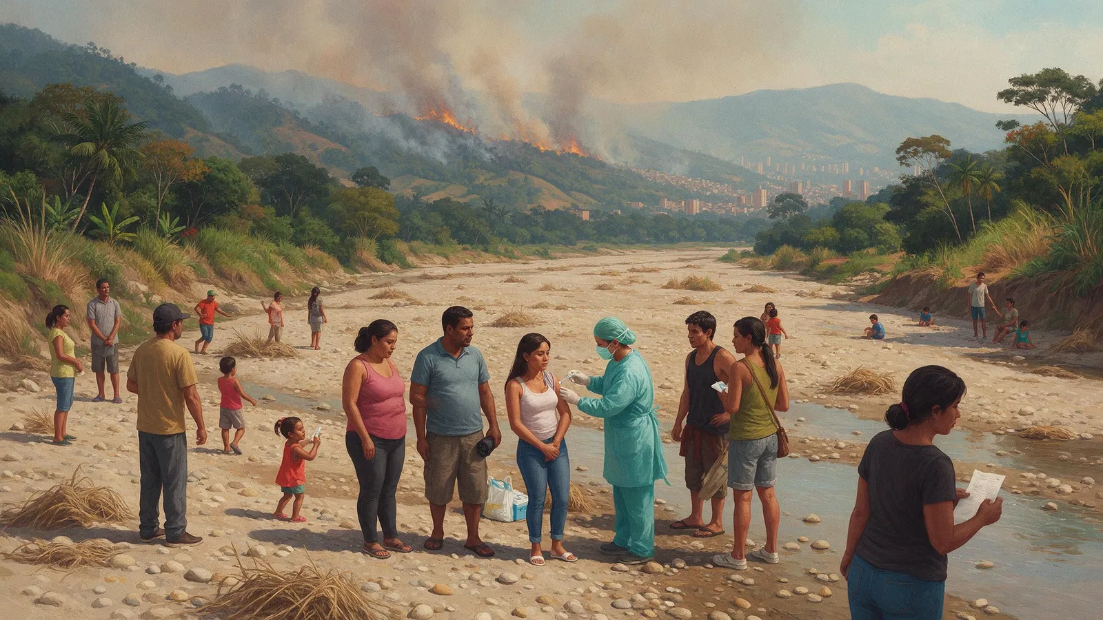 La portada del día: una escena pintada a partir de las piezas de hoy