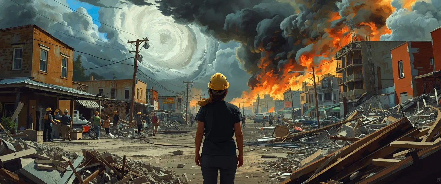 La portada del día: una escena pintada a partir de las piezas de hoy