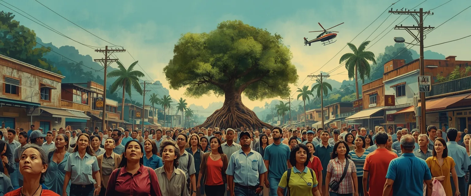 La portada del día: una escena pintada a partir de las piezas de hoy