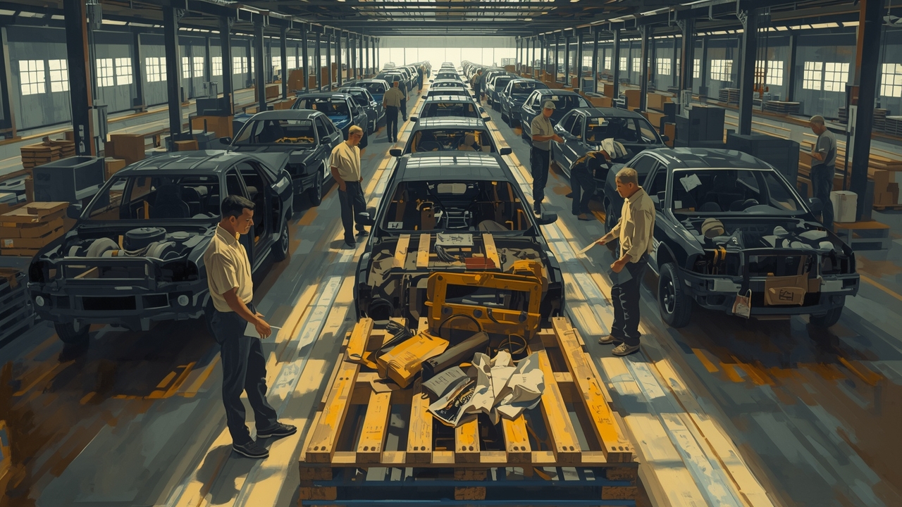 La industria automotriz depende del acuerdo comercial USMCA.
