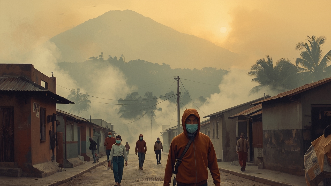 El humo de incendios forestales afecta la vida diaria en los barrios de Quito