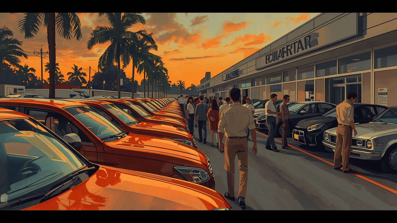 Las ventas de automóviles en Ecuador aumentaron un 39,5 % en septiembre