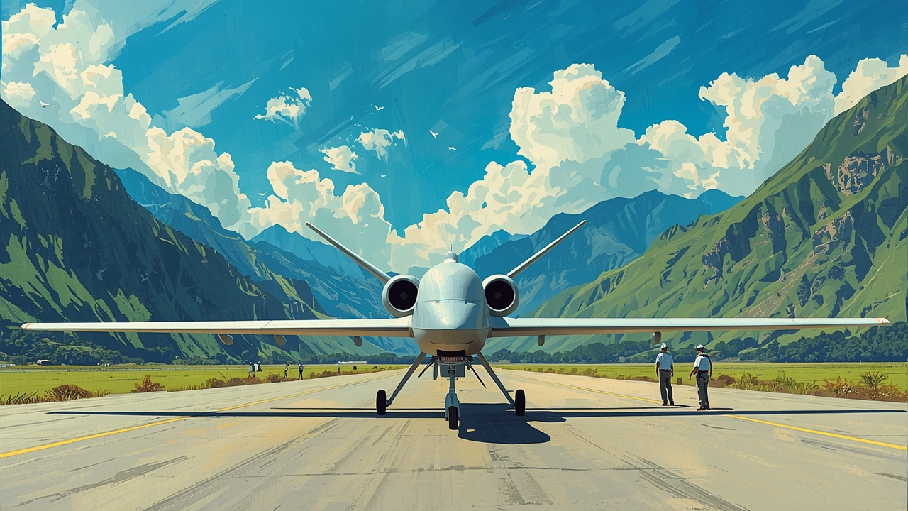 Drones de EE. UU. llegan a Colombia para operaciones contra el narcotráfico.