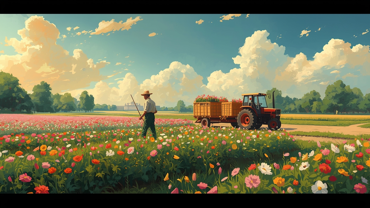 Colombia apoya a los productores de flores con créditos subsidiados.