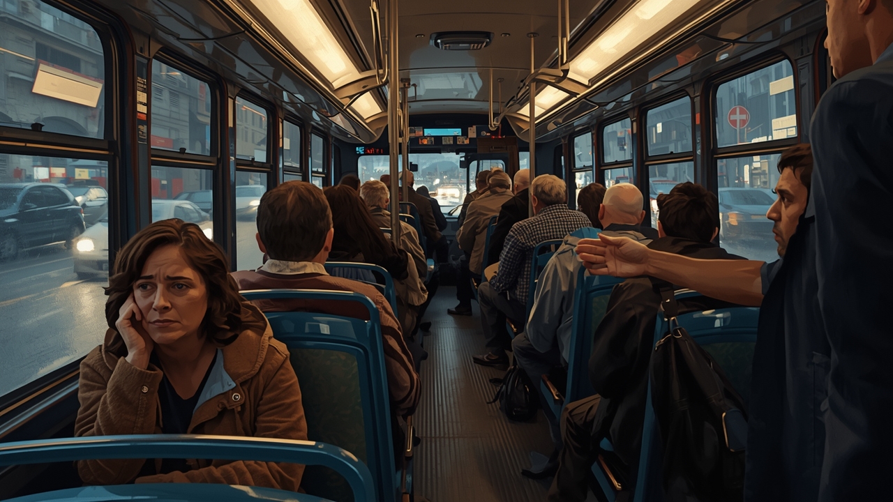 Ataque xenofóbico contra una mujer colombiana en un autobús español