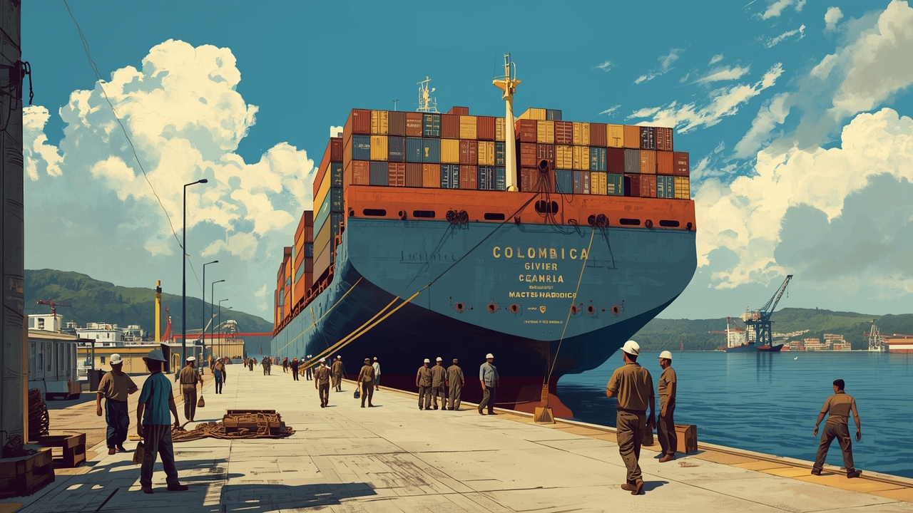Las importaciones colombianas se disparan a un máximo histórico