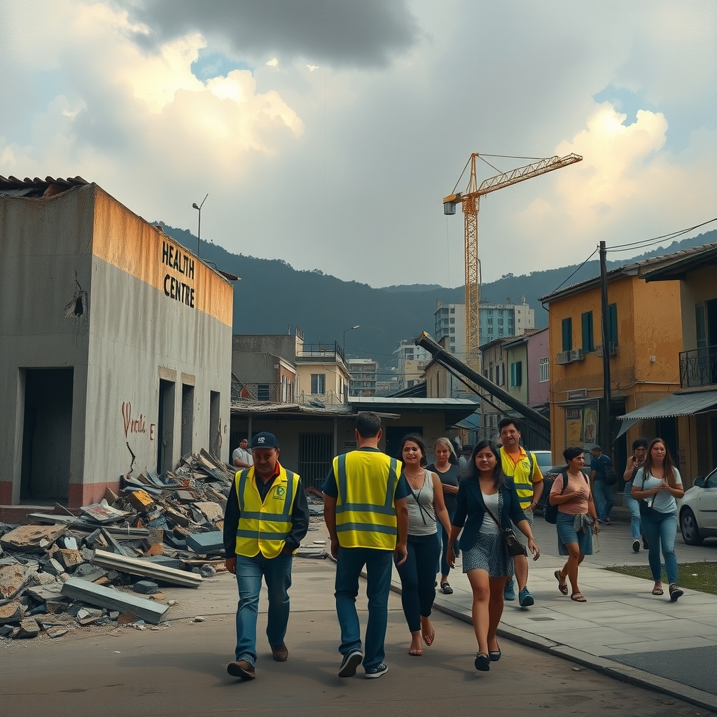 Cali comienza la reconstrucción tras los daños del terremoto