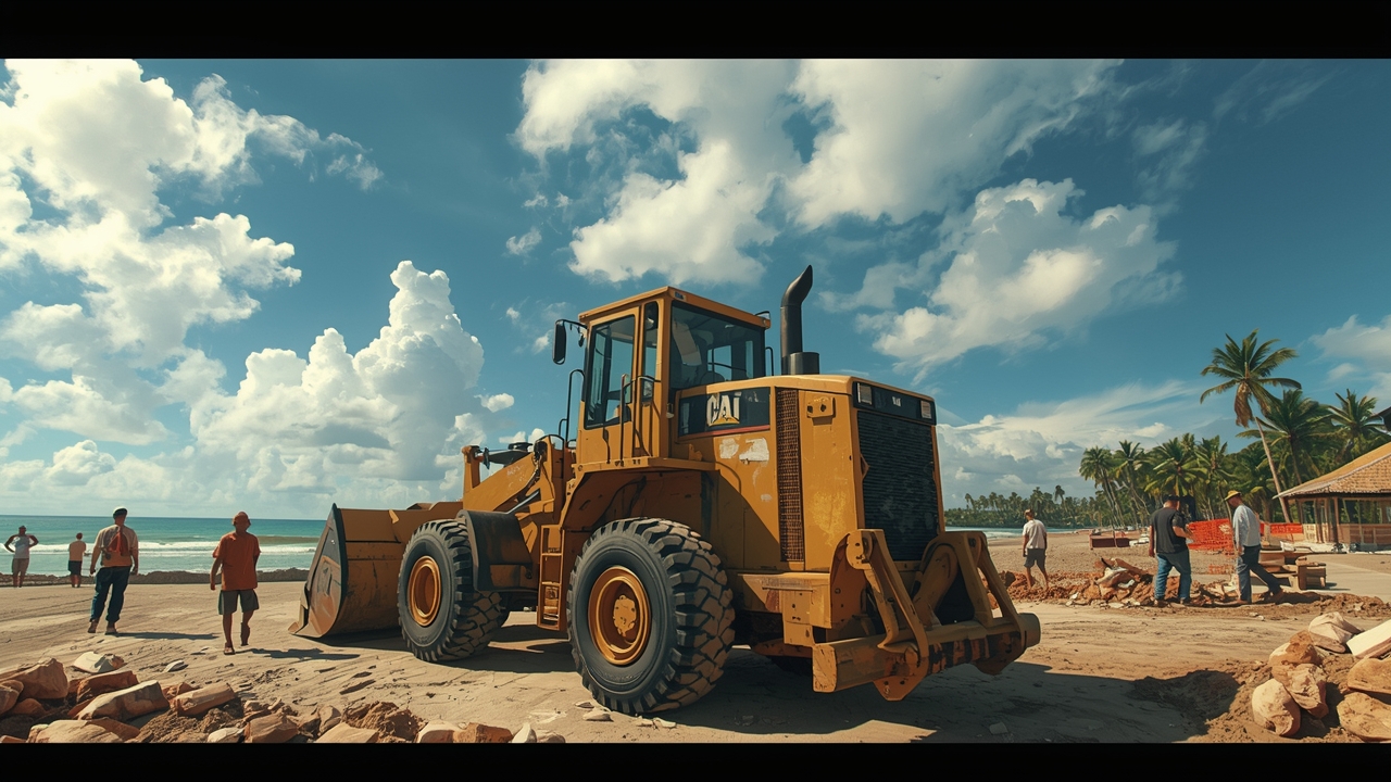 Comienza la construcción de una importante vía costera en Colombia