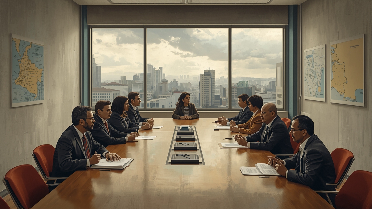 Ministerios colombianos se reúnen para discutir programas regionales.