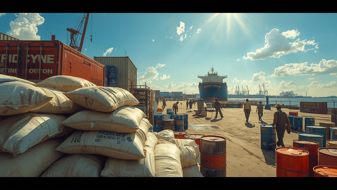 Puertos colombianos dominan el comercio de carga de importación